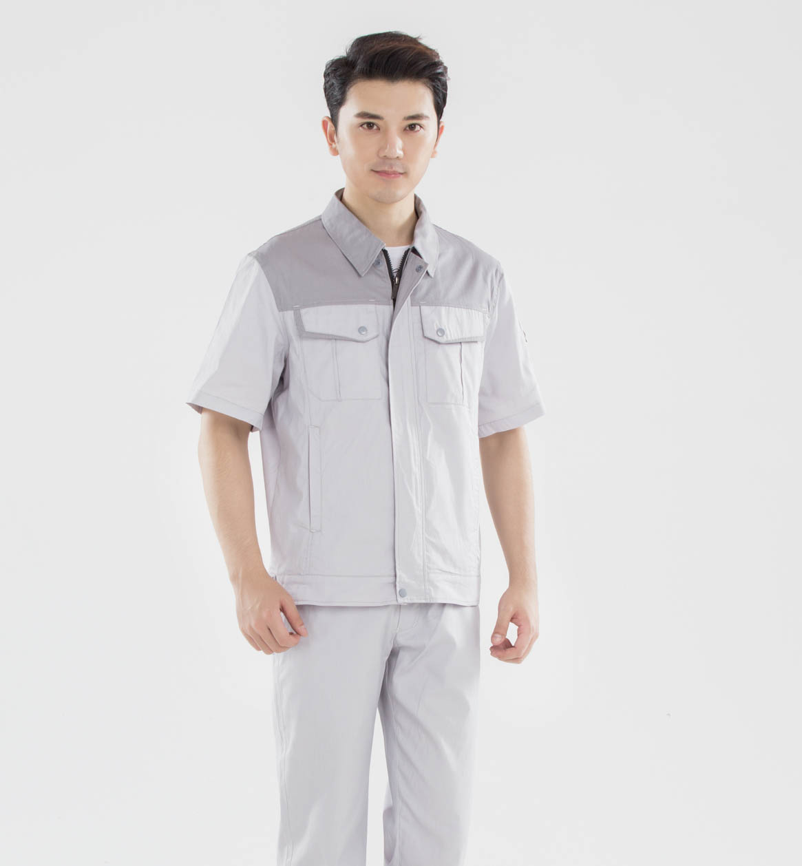 主页 工作服款式 夏季工作服 夏季工作服厚度指数:适中 材质:多种面料