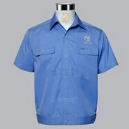 短袖工作服图片 短袖工作服图片