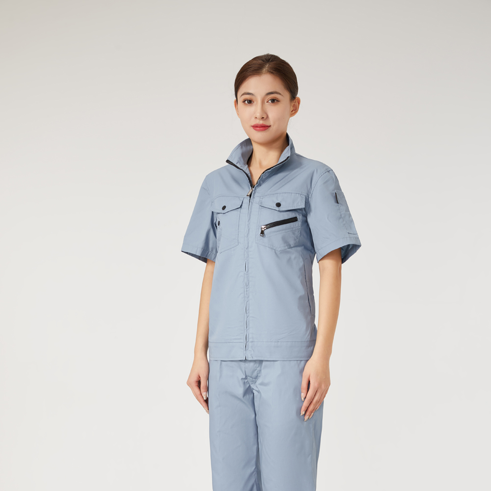 夏季薄款男工作服