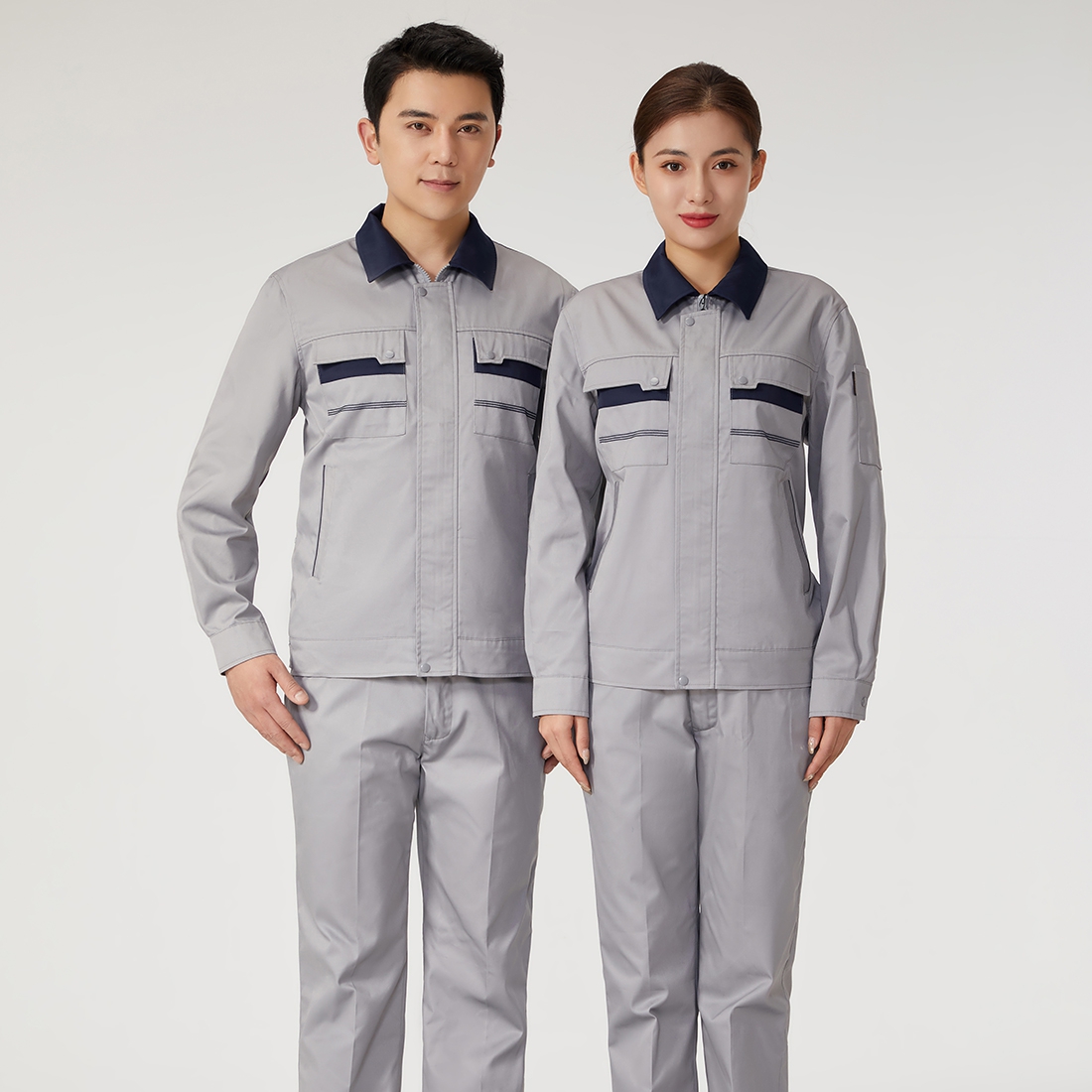 女式工厂工作服定制厂家